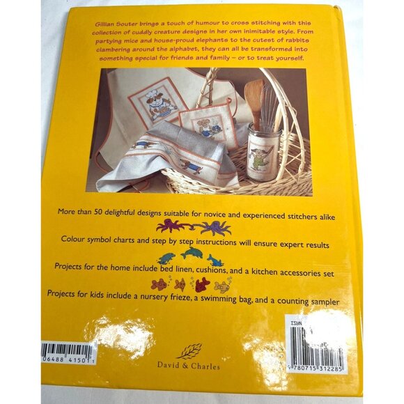 Cute & Cuddly Cross Stitch Book By Gillian Souter - Picture 2 of 4